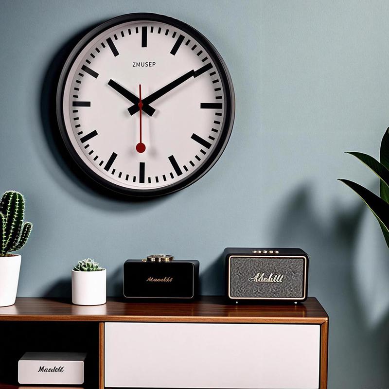 นาฬิกาแขวนผนังโลหะดีไซน์เรียบห - Modern Electronics Gadgets บทวิจารณ์และราคา