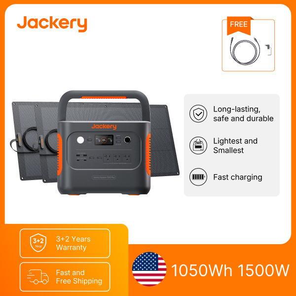 สถานีพลังงานแบบพกพา Jackery E1 - Solar Powered Charger บทวิจารณ์และราคา