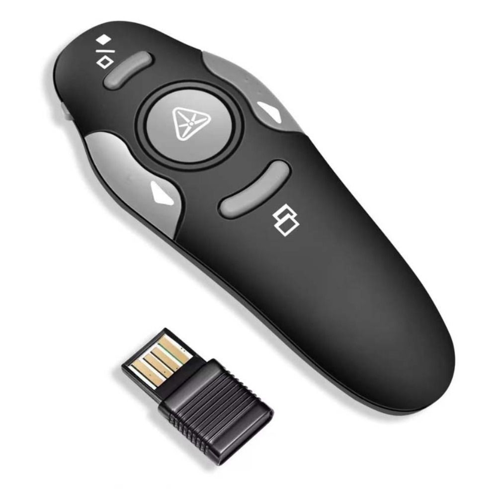 รีโมทพาวเวอร์พอยต์แบบไร้สาย 2. - Laser Pointer Presenter บทวิจารณ์และราคา