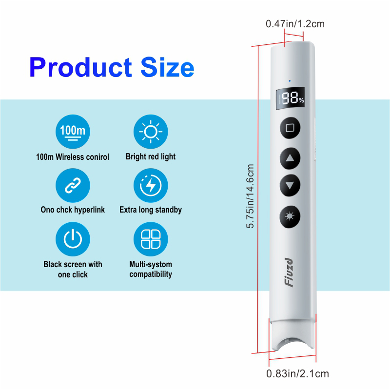 ปากกาเลเซอร์ไร้สายสีแดงสำหรับเ - Laser Pointer Presenter บทวิจารณ์และราคา