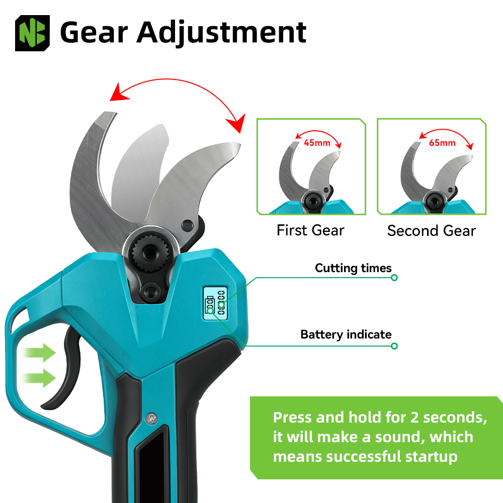 NEWBENY กรรไกรตัดแต่งกิ่งไฟฟ้า - Electric Gadget บทวิจารณ์และราคา
