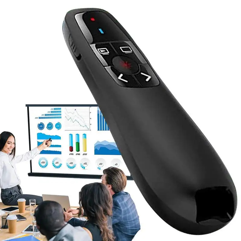 2024 ใหม่ 2.4GHz Wireless Powe - Laser Pointer Presenter บทวิจารณ์และราคา