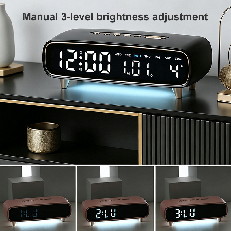 นาฬิกาปลุกดิจิตอล LED แสดงอุณห - Modern Electronics Gadgets บทวิจารณ์และราคา