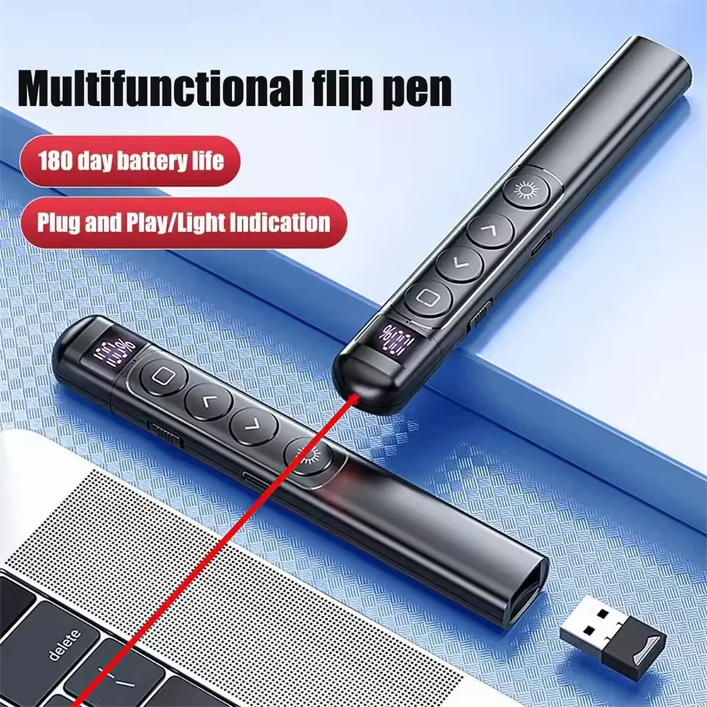 ปากกาคลิกเกอร์สำหรับนำเสนอแบบพ - Laser Pointer Presenter บทวิจารณ์และราคา