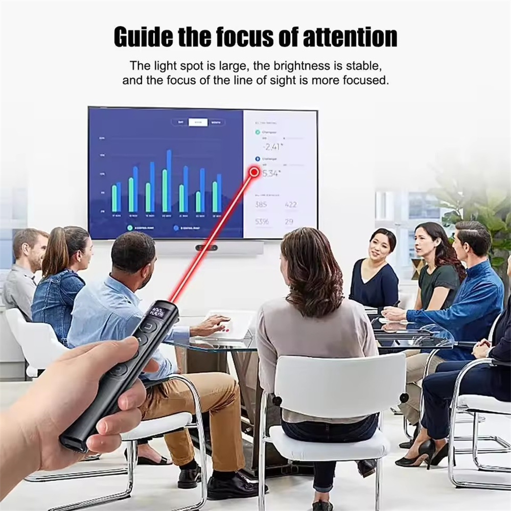 ปากกาควบคุมโปรเจคเตอร์ไร้สายแบ - Laser Pointer Presenter บทวิจารณ์และราคา