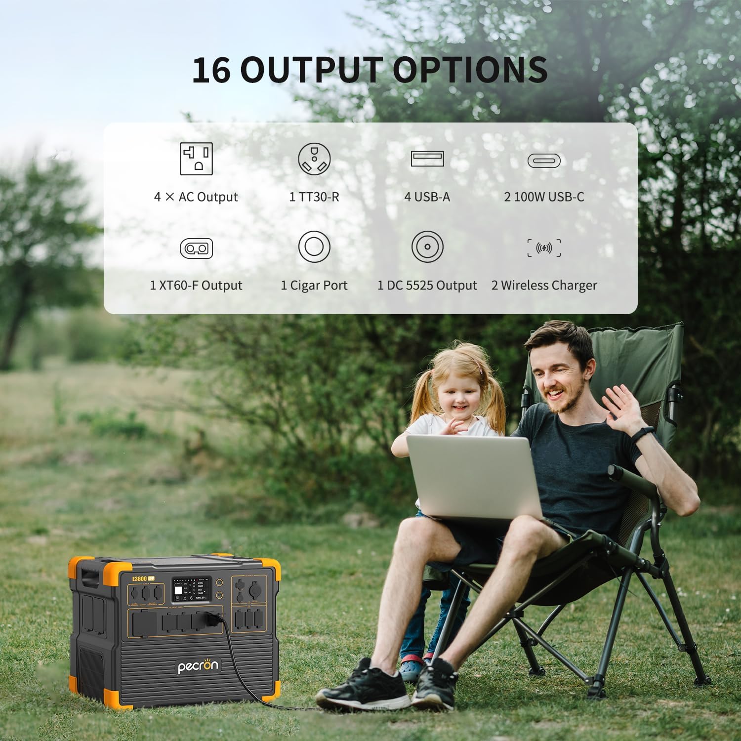 สถานีไฟฟ้าพกพา Refurbished-PEC - Solar Powered Charger บทวิจารณ์และราคา