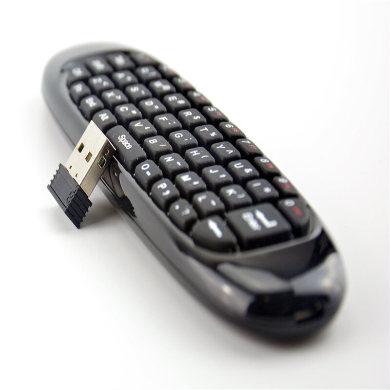 C120แอร์เมาส์มินิคีย์บอร์ดไจโร - Laser Pointer Presenter บทวิจารณ์และราคา