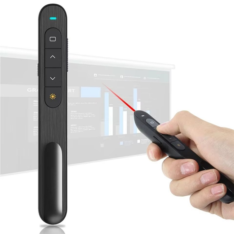 ปากกาควบคุมการนำเสนอแบบไร้สาย  - Laser Pointer Presenter บทวิจารณ์และราคา