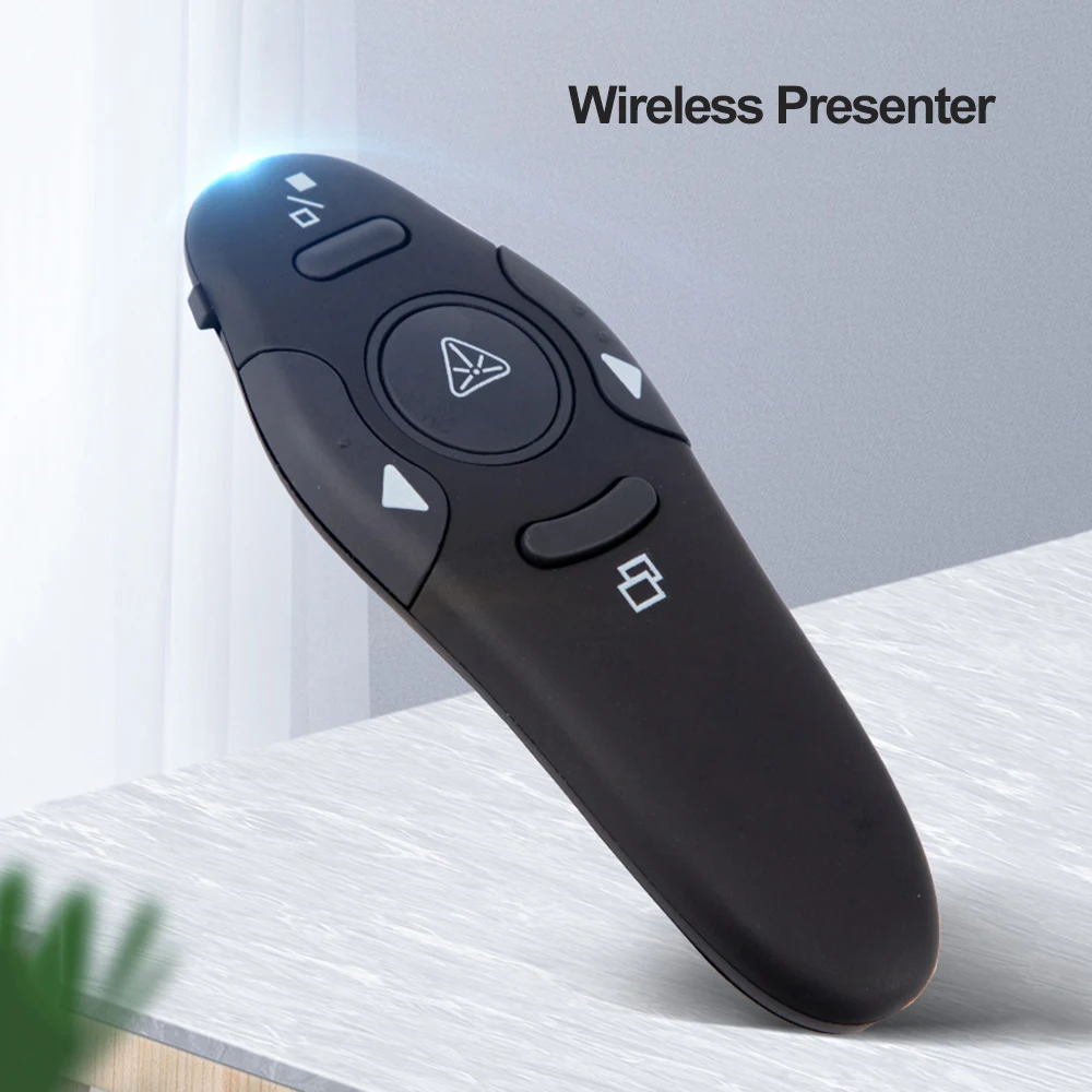 รีโมทคอนโทรลไร้สายสำหรับผู้นำเ - Laser Pointer Presenter บทวิจารณ์และราคา